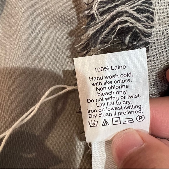 NWT  gray madewell scarf - Picture 3 of 6